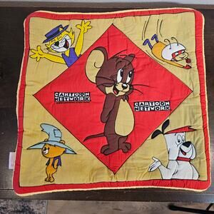 Vintage Cartoon Network Accent Pillow Cover